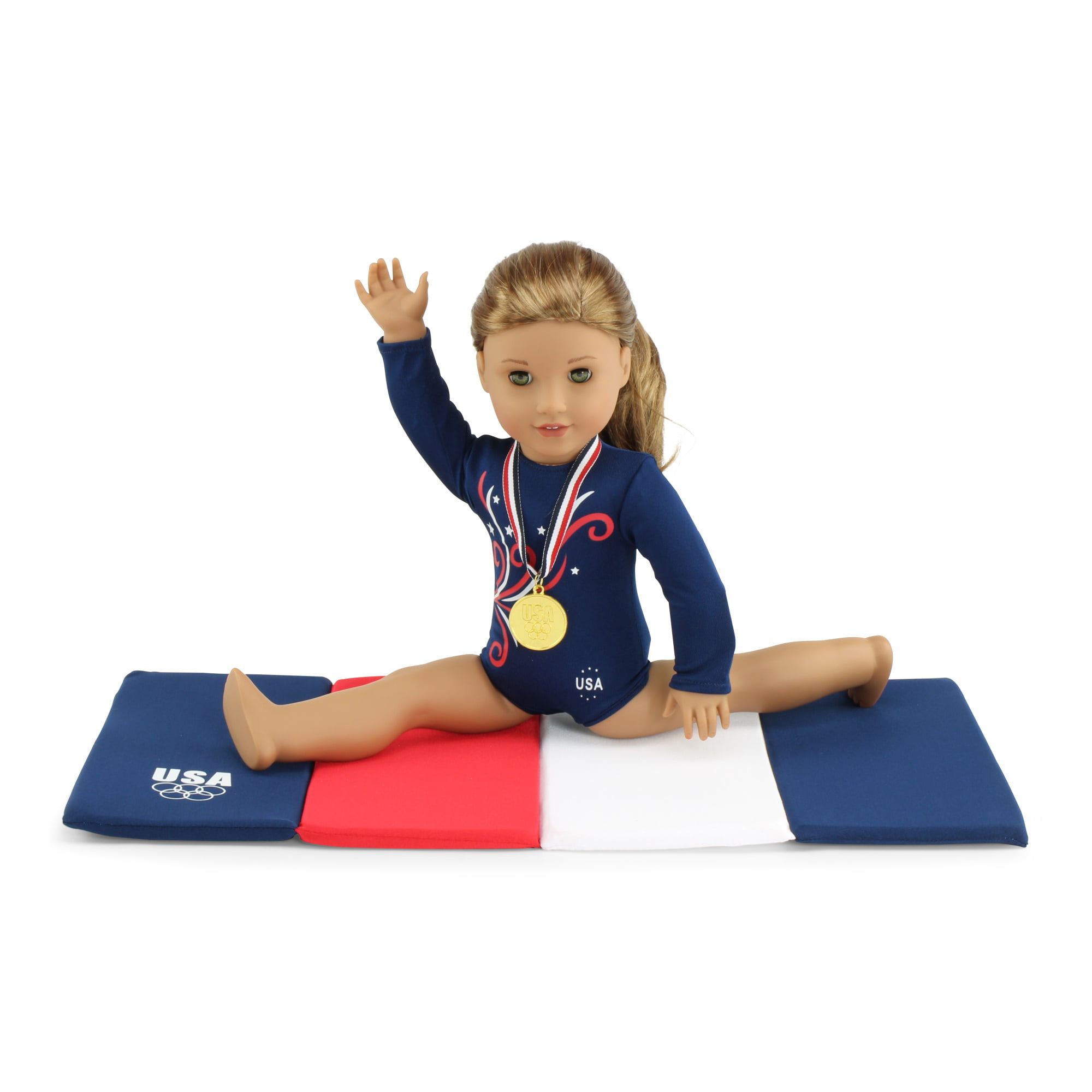18 inch doll gymnastics equipment