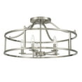 thumbnail image 5 of Stockton 5-Light Ceiling Light in Satin Nickel, 5 of 6
