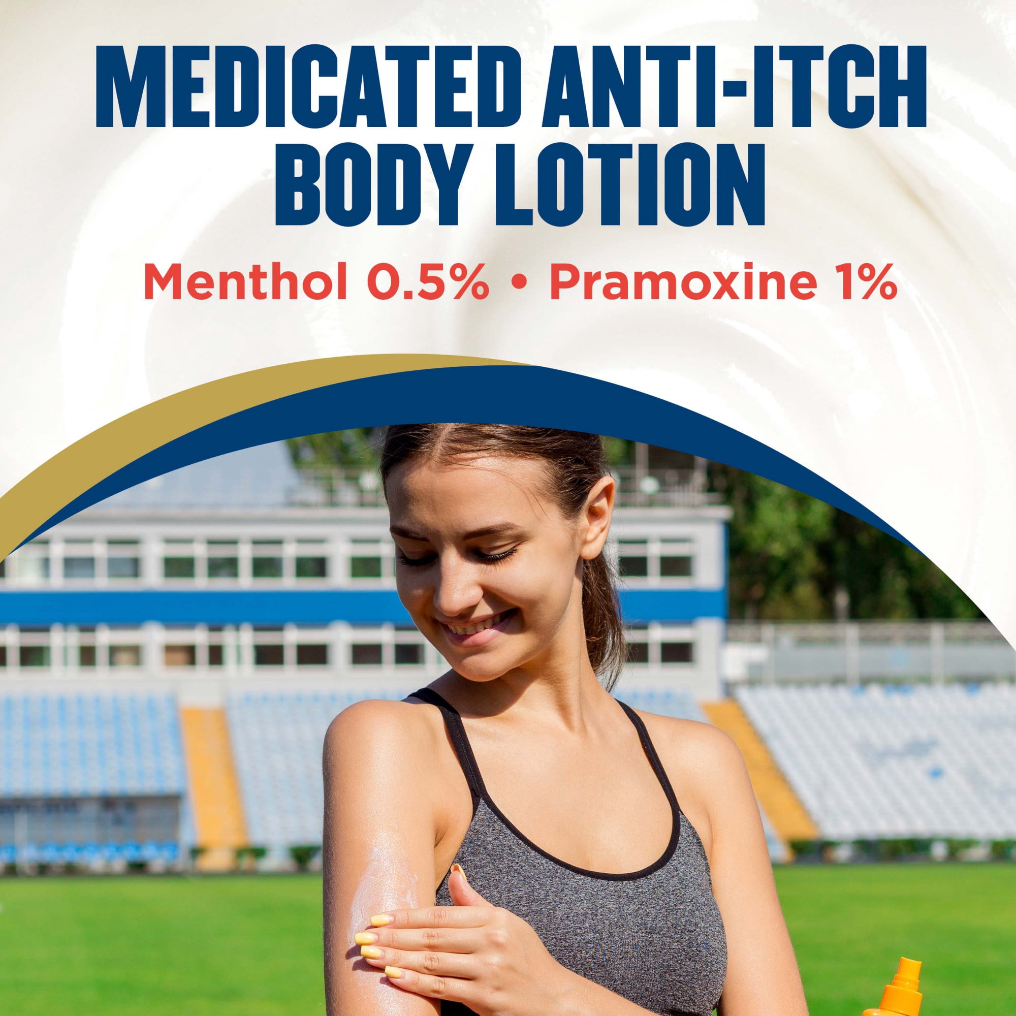 (2 pack) Gold Bond Medicated Anti-Itch Body Lotion, 5.5 oz., Steroid Free, Fast Acting Itchy Skin Relief