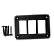 thumbnail image 4 of Soporte de la carcasa del panel del interruptor basculante Carcasa del interruptor basculante de palanca impermeable negra 3 vías, 4 of 7