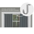 thumbnail image 5 of Mainstays 1" Nickel Adjustable Tension Window Curtain Rod, 48-84", 5 of 11