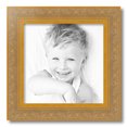thumbnail image 2 of ArtToFrames 13" x 13" Majestic  Gold Picture Frame, 13x13 inch Silver Wood Poster Frame (WOM-5122),  Pack, 2 of 7