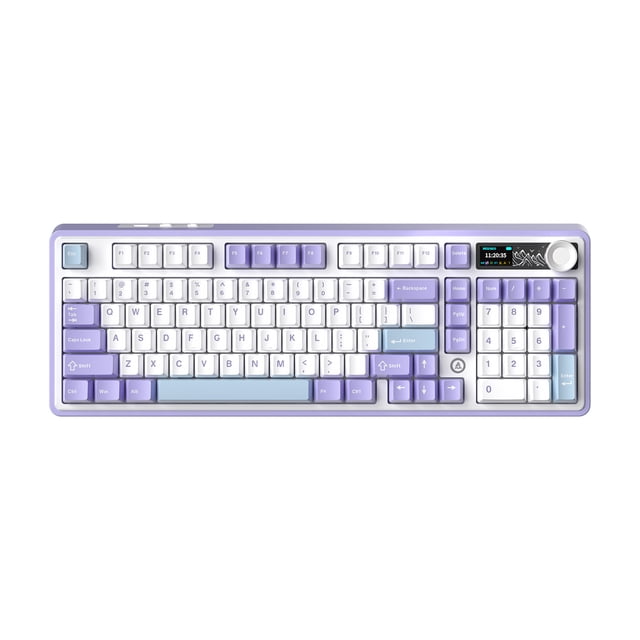 Teclado inalámbrico para juegos AK980 montado en junta de tres modos