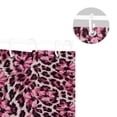 thumbnail image 5 of Yayeee Shower Curtain with Hooks 72"x72" Waterproof Fabric Bathroom Hanging Decor, Pink Floral Leopard Pattern, 5 of 5