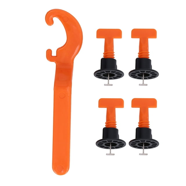 Kit del de Nivelaco de Azulejos, Espaciadores de Niveles Sin Deslizamiento Reclables Reutilizables t Lock 126pcs Para Paredes de Construction para la construcción de la construcción