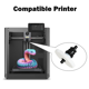 thumbnail image 5 of Kit de Engranajes del Extrusor, Cojinete de Engranaje de Transmisión Doble, Pieza de Extrusión, Pieza del Cabezal de Impresión del Hotend para Adventurer 5M/5M Pro, 5 of 5