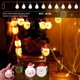 thumbnail image 4 of Guirnalda de luces navideñas LED impermeables JM Con 30 LED y 8 modos intermitentes 10 pies Papá Noel, 4 of 5