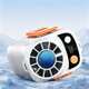thumbnail image 1 of News Model Ice Coolings Hanging Waist Fan Outdoor Portable High-power Fan Mini Small Fan Ice Coolings Small Fan, 1 of 5