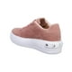 thumbnail image 4 of Tenis Casual Mujer Suela Plataforma Cómodo Suave Moda Urbana Fashion Tipo Gamuza Rosa Mauve 024D4F rosa 25 Love Clasben 024D4F, 4 of 7