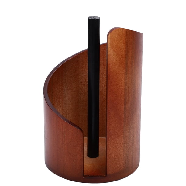 Soporte De Madera Para Papel De Cocina, Portarrollos De Papel Decorativo De Pie Para Cocina Y Baño