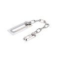thumbnail image 1 of Cerradura de cadena de puerta de acero inoxidable de 2 piezas, cerradura protectora para interior, 1 of 5