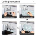 thumbnail image 5 of Yayeee Faucet Mat for Kitchen Sink 30" Diatomite Long Splash Guard Pad, Cartoon Sheep Pattern, 2 Pack, 5 of 7