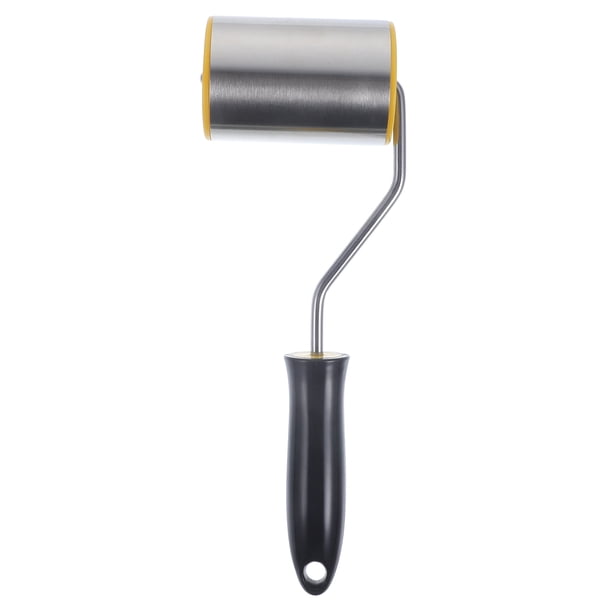 Rodillo de masa de acero inoxidable, herramienta para hornear, pasta, galletas, pizza y masa.