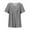 Gray, variant on Patlollav Womens Tops Plus Size Short Sleeve V-Neck Shirts