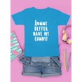 thumbnail image 3 of Bunny Better Have My Candy T-Shirt Juniors -Smartprints Designs,  Small, 3 of 4