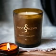 thumbnail image 3 of Savvy Scents by Sherrie, Bluebell Rain Soy Blended Candle, 8 Ounces, 3 of 6