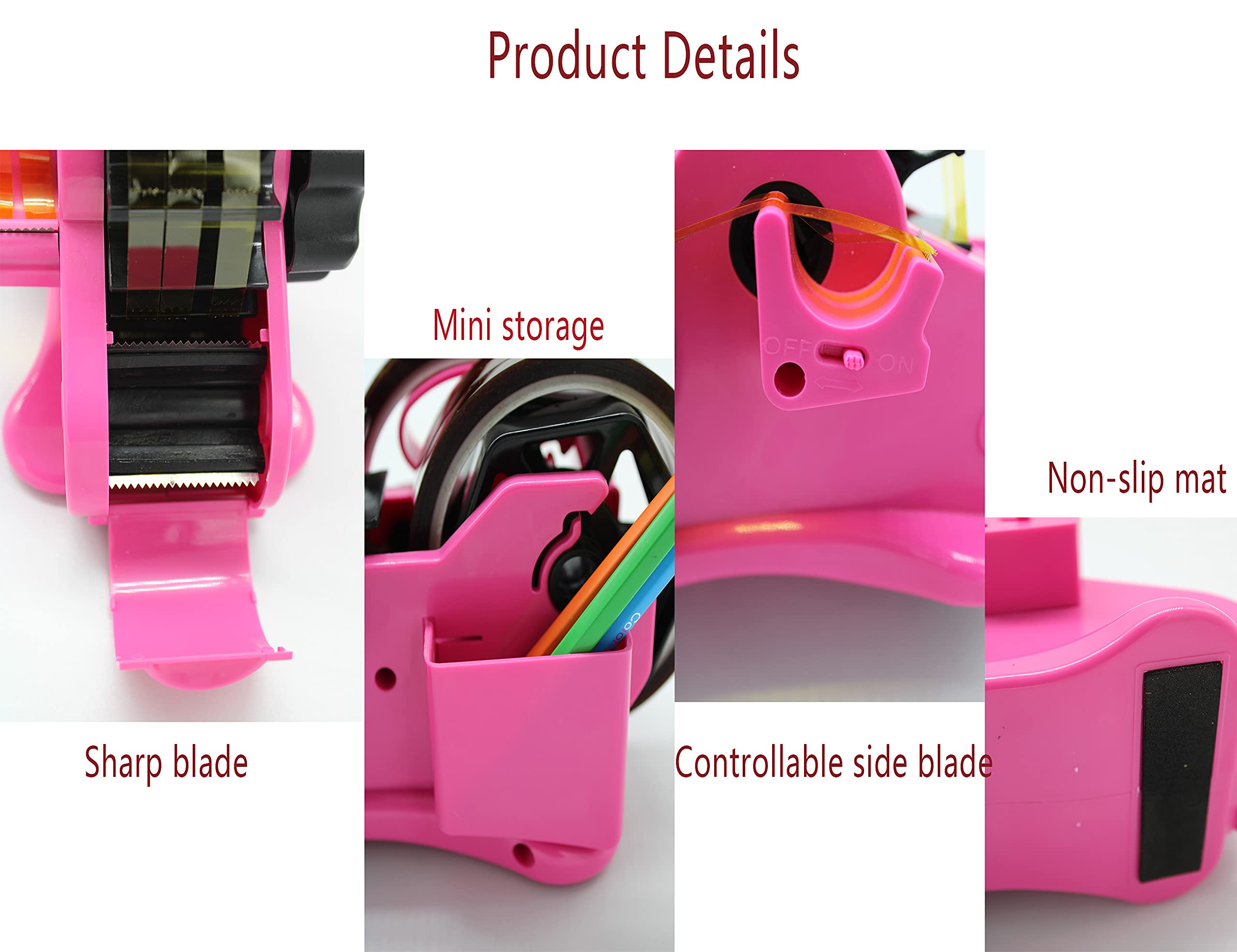 OBOSOE Multiple Roll Cut Heat Tape Dispenser Sublimation for Heat