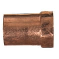 thumbnail image 2 of Nibco W01090T Pipe Adapter, Wrot Copper, 3/4 x 1/2-In. FPT - Quantity 1, 2 of 2