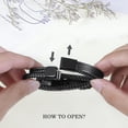thumbnail image 5 of Father Day Gifts for My Man Boyfriend Husband Dad Grandpa Brother Son Him Men, Mens Cross Leather Braided Bracelet Mens Jewelry Birthday Gift Ideas for Men Valentines Christmas Gifts, 5 of 6