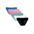 thumbnail image 3 of Secret Treasures Women's Lace Bikini Panties, 6-Pack, 3 of 3