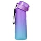 thumbnail image 1 of Bsvklp Botella Bebida 650ML Reutilizable Con Sabor para Acampar Y Senderismo (púrpura + Azul), 1 of 9