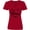 Red, variant on Inktastic World's Best Oma Women's V-Neck T-Shirt