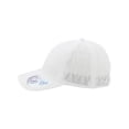thumbnail image 3 of Infinity Her GABY Women's Perforated Performance Cap-White/ Floral, 3 of 4