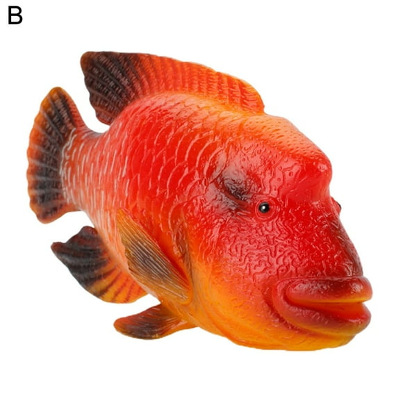 Modèle d'Animal des Océans Modèle d'Animal Simulation Rouge Snapper Cheilinus Undulatus Jouets Miniatures pour Enfants Ornement de Bureau Cadeau pour la Maison