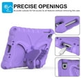 thumbnail image 3 of Dteck Kids Case for iPad mini 5/mini 4/mini 3/mini 2/mini 1 7.9-inch,Cute Butterfly EVA Case Kickstand Lightweight Cover with Shoulder Strap for iPad mini 2019/2015/2014/2013/2012,Lightpurple, 3 of 7