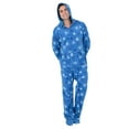 thumbnail image 3 of Footed Pajamas - Its A Snow Day Adult Hoodie Fleece One Piece - Adult - Large (Fits 6'0 - 6'4"), 3 of 6