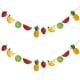 thumbnail image 1 of 2 banderines brillantes con temática de frutas de verano para fiestas, baby showers, cumpleaños y más. Guirnalda con forma de sandía, plátano, kiwi y piña., 1 of 7