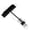 Round-Black, variant on Spring Buffer Automatic Door Closer Adjustable Speed Door Closer Mute Soft Closing Door Convert Hinged Doors to Self-Closing