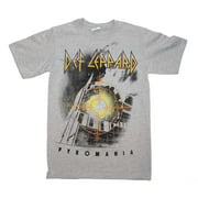 Def Leppard Target Pyromania Heather Gray T-Shirt