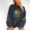 thumbnail image 2 of Tops de mujer Sudadera con estampado de sol de invierno Tops de jersey Fridja  fksj1918, 2 of 8
