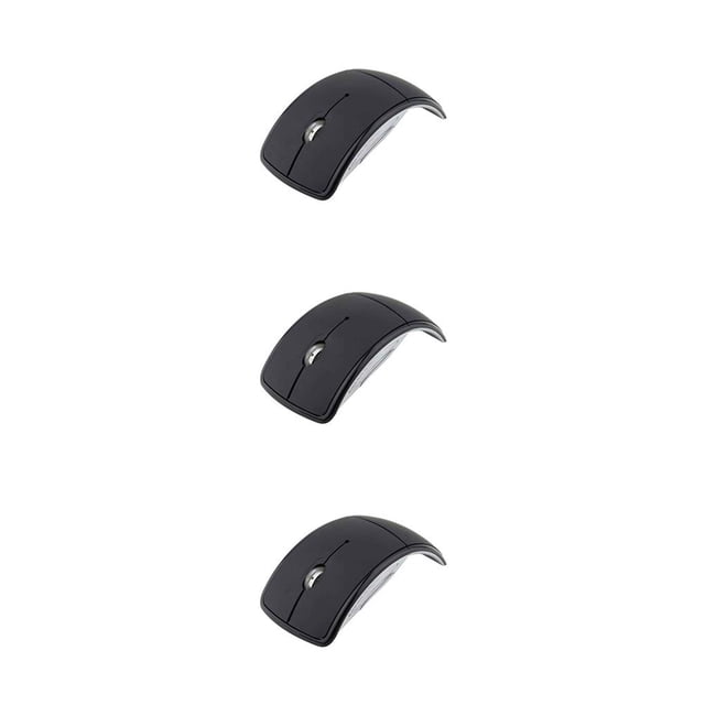 Cateissary Wireless Folding Mouse Gaming Work Replacement Accessory Mice Office Electronic Laptop Arc External Gamer PC Portable Type1 NO1