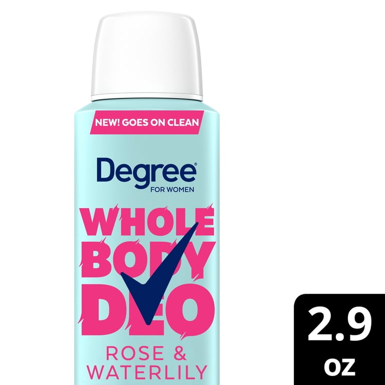 Degree Women Deodorant Spray, Rose & Waterlily, 2.9 oz photo 2
