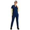 thumbnail image 4 of Healing Hands Women's Underscrub Soft Knit Melissa Longsleeve Scrub Tee with Breathable & Easy Care Fabric 5047, 4 of 7