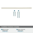thumbnail image 3 of Amerock Bar Pulls 25-3/16 inch (640mm) Center-to-Center Golden Champagne Cabinet Pull, 3 of 4