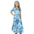thumbnail image 6 of JoyHoop Short Sleeve Ankle-Length Dress for Girls -Girls' Casual Maxi Dress Stylish and Simple, 6 of 9