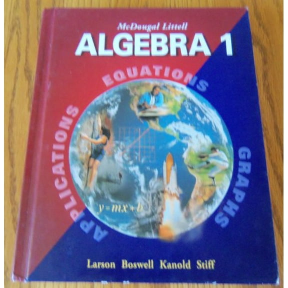 Pre-Owned McDougal Littell Algebra 1: Student Edition (C) 2004 2004 Paperback