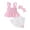 RD1, variant on Stylish Girls Matching Outfit Soft Casual Two Piece for Toddlers Kids Solid Square Collar Sleeveless Above Knee Blue 2 Years-3 Years