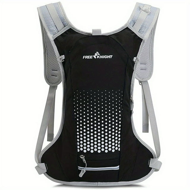 Breathable Bicycle Cycling Backpack, With Helmet Organizer Pocket, Hydration Pack For Biking Riding Running Hiking