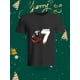 thumbnail image 1 of Fashionable and Personalized Number 67 Sunflower Pattern Short Sleeve T-Shirt Fresh and Natural Style Versatile Top This T-shirt features a unique design with the number 67 incorporated into a sunflo, 1 of 6