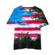 thumbnail image 1 of Gibobby Blusas Manga Larga Para Niñas Camisetas para niños pequeños, camisetas con estampado gráfico 3D del 4 de julio, camisetas de manga corta a la moda para niños y niñas （Morado， 7-8 Años), 1 of 4