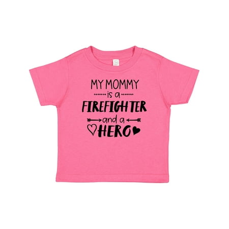 

Inktastic My Mommy is a Firefighter and a Hero Gift Baby Boy or Baby Girl T-Shirt