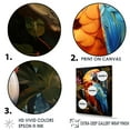 thumbnail image 3 of Designart "Euphony In The Tropical Jungle With Parrots" Parrot Floater Framed Canvas Wall Art, 3 of 5