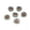 Champagne + Clear, variant on U8MO 50 Silver Bling Crystal Rhinestone Pearl Flatback Button Beads 11mm Wedding Sew-Black + Clear+Silver