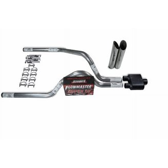 S10 / S15 95-01 Dual Exhaust System – 2.5" Pipe, Flowmaster Super 44 Muffler
