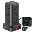 thumbnail image 1 of Protector contra sobretensiones Power Strip Anntane Protector contra sobretensiones, cable de 10 pies, 1 of 7