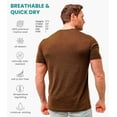 thumbnail image 3 of Merino.tech Men's Short Sleeve T-Shirt - 𝗟𝗶𝗴𝗵𝘁𝘄𝗲𝗶𝗴𝗵𝘁 Merino Wool Tee, Turtle Green - M, 3 of 9